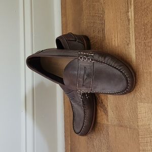 Sebago penny loafers soft brown/gray size 9.5